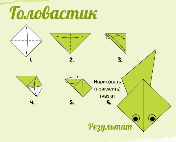Инструкция Оригами Самолет