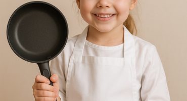 ребенок в костюме повара