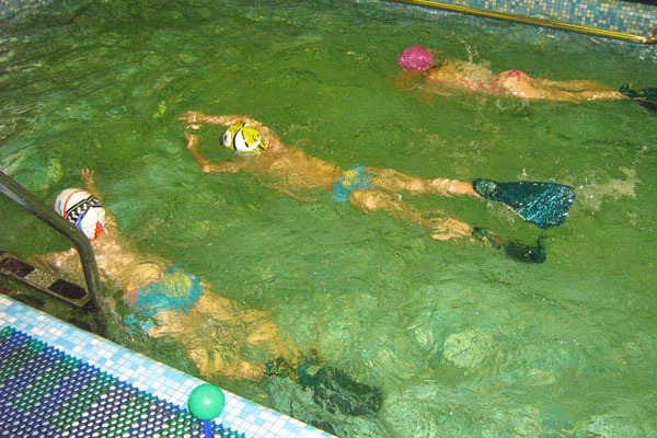 плавание в детском саду