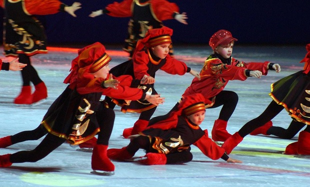 детский фестиваль танцев на льду