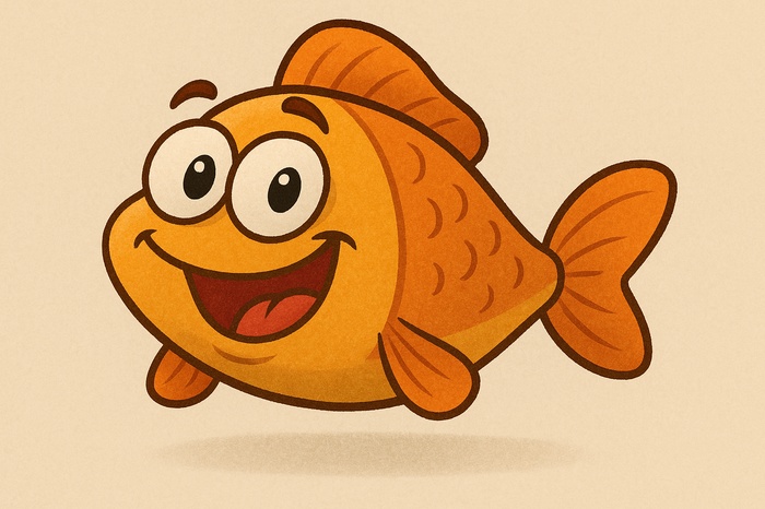 веселая рыбка