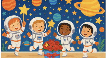 космический детский сад