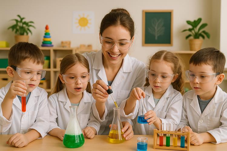 опыты в детском саду