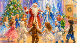 игры в детском саду на новый год