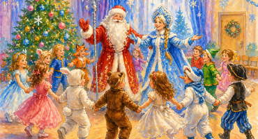 игры в детском саду на новый год