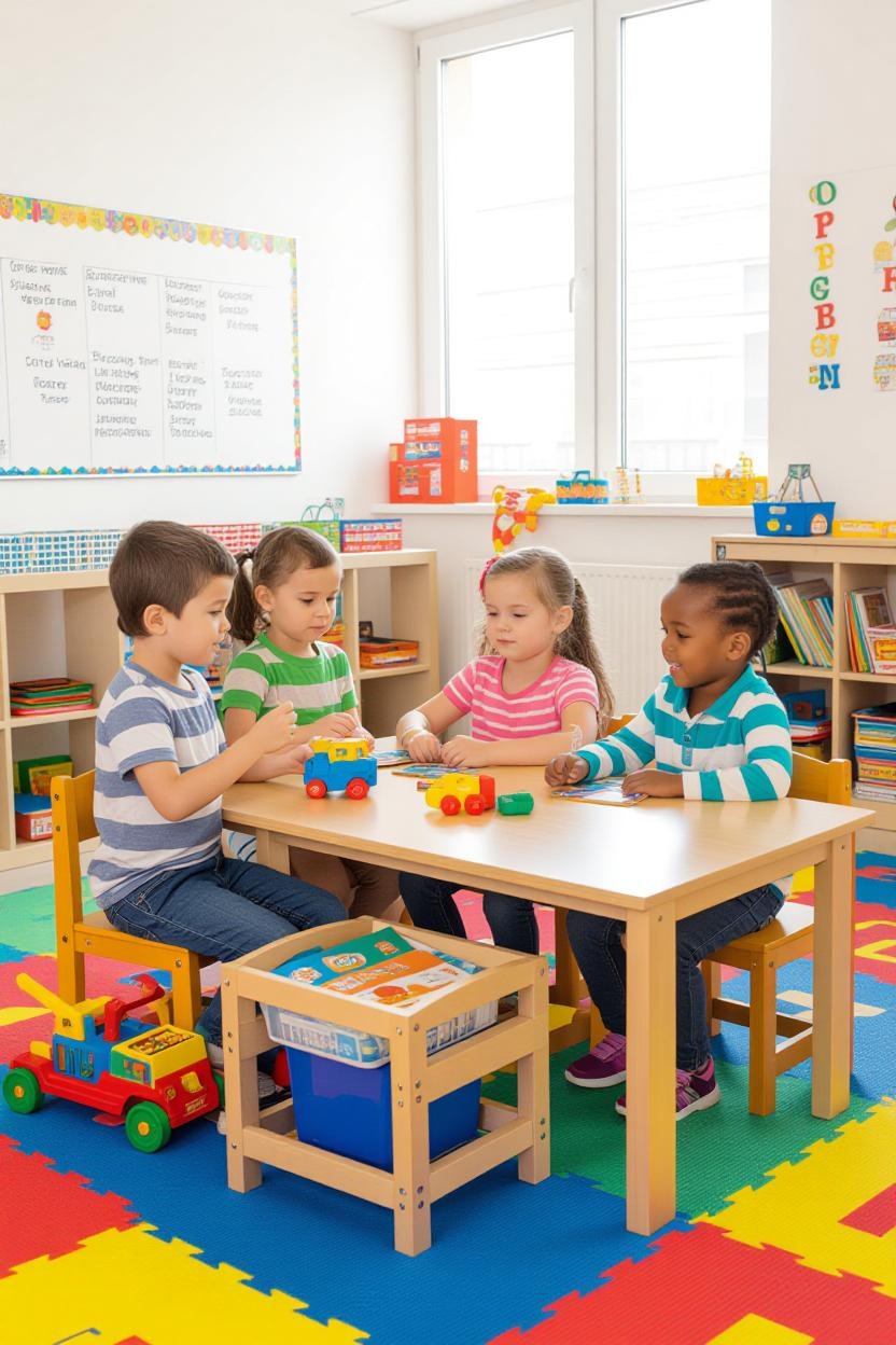 игрушки в детском саду