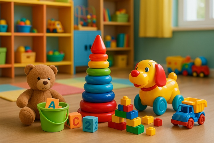 игрушки в детский сад
