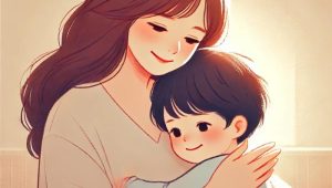 мама и ребенок на 8 марта