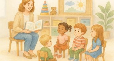 занятие в детском саду