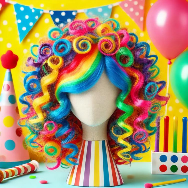 детский парик на праздник в детском саду