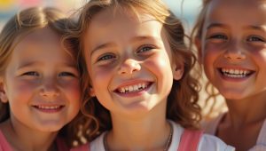 дети веселые