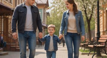 родители и ребенок