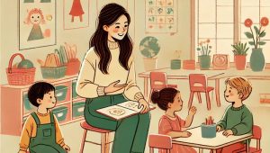 молодой воспитатель