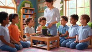 дети на адаптации в детском саду