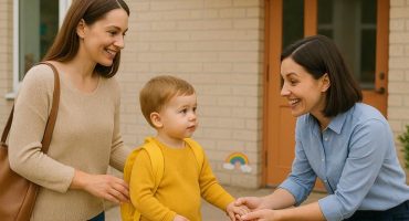первый раз в детский сад