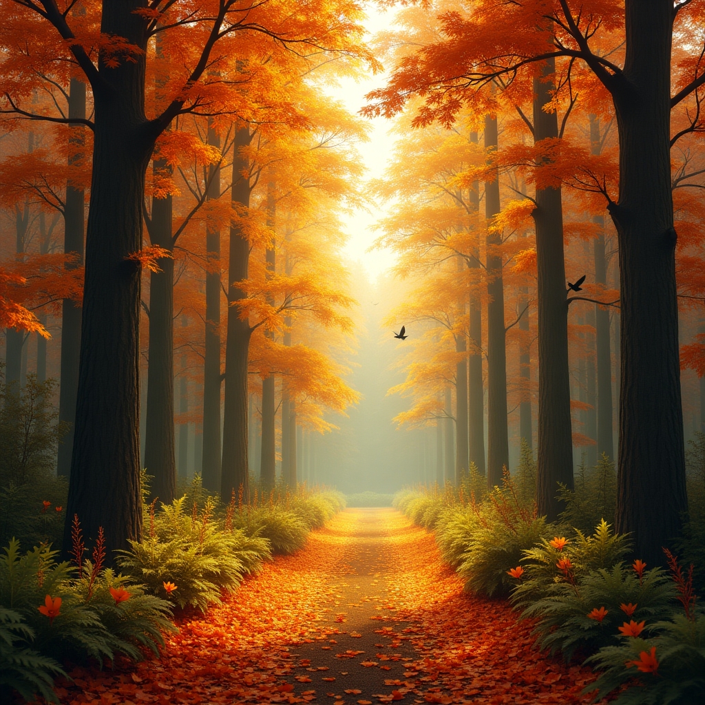 осень в лесу