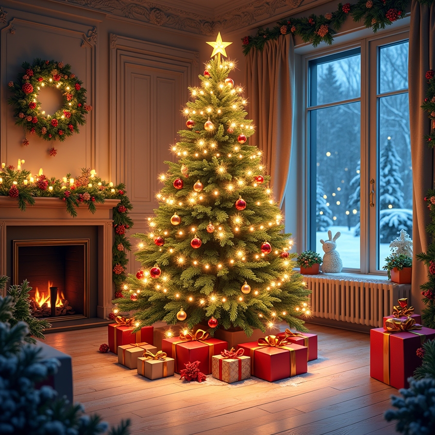 елка новогодняя