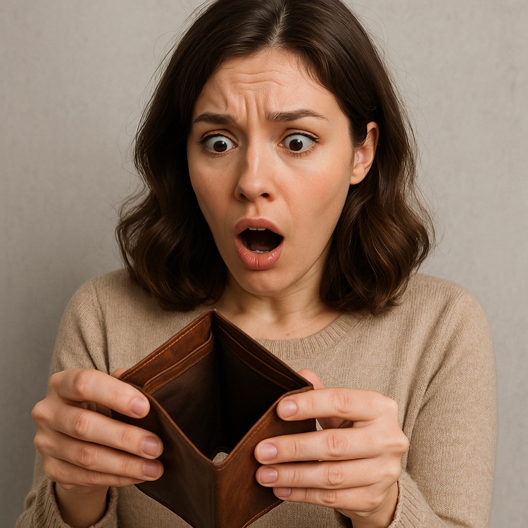 женщина удивляется