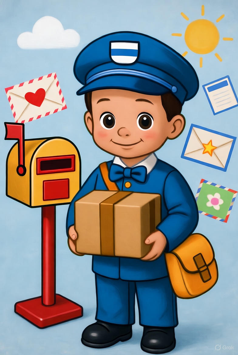 день почты в детском саду