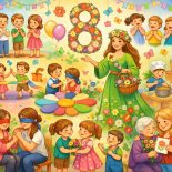 8 марта в детском саду