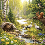 конспект весна в лесу